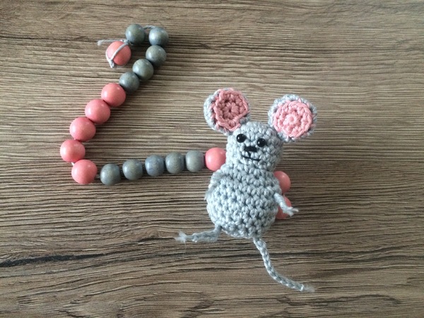 Rechenmaus Alisa, kostenlose Häkelanleitung