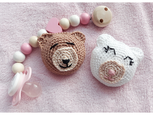 Kopf Bärchen, kostenlose Häkelanleitung