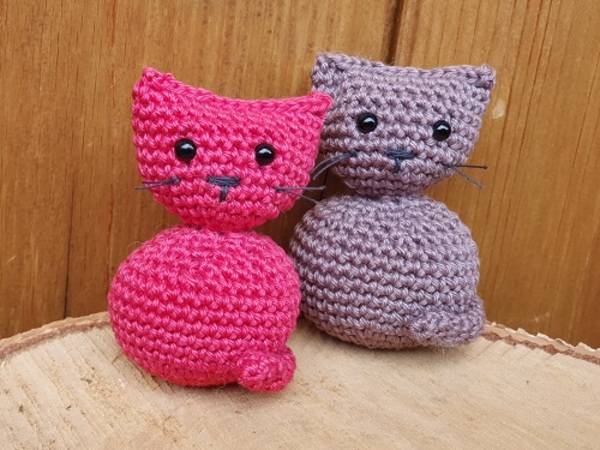 Kostenlose Häkelanleitung "Kleine Katze"