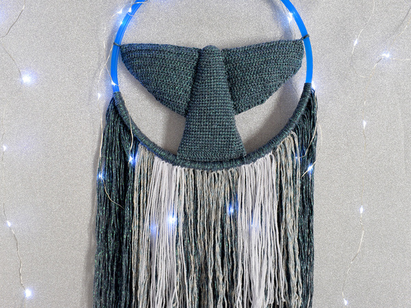 Decorative panel "whale tail"