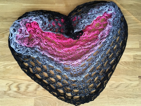 Tuch Butterfly, kostenlose Häkelanleitung