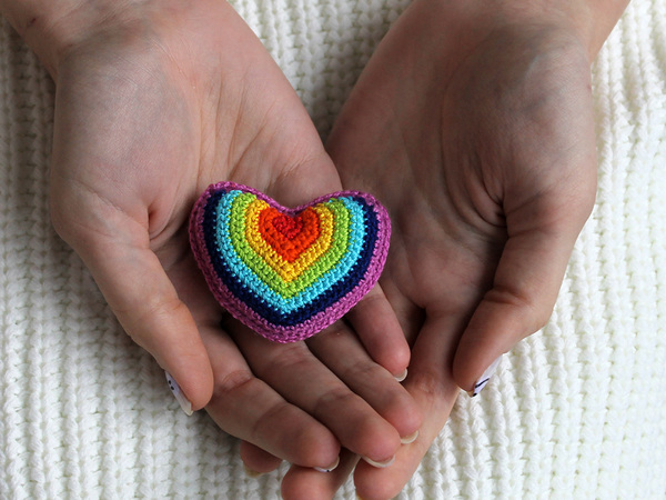 Rainbow Heart