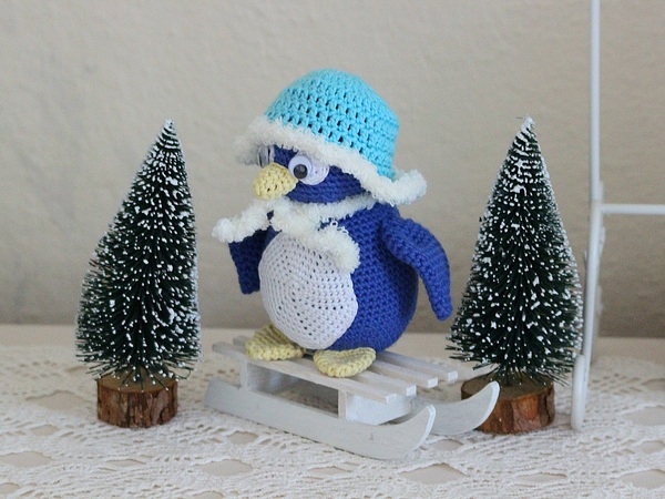 Kostenlose Häkelanleitung für Pinguin