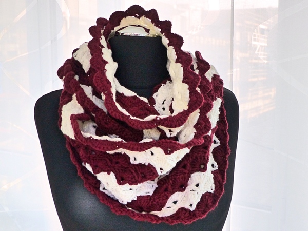 Loop-Schal "Marleen" - kostenlose Häkelanleitung