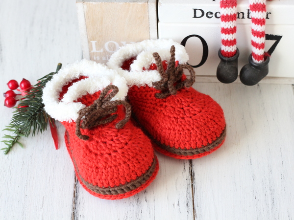 Kostenlose Häkelanleitung für Babyschuhe