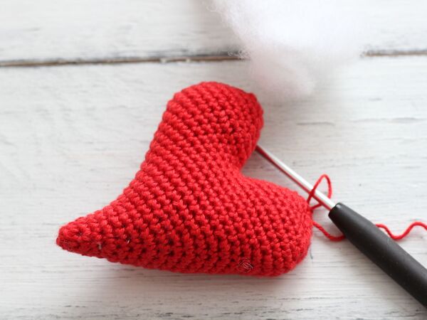 Free Crochet Pattern for Heart
