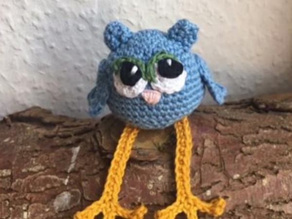 Kostenlose Häkelanleitung Viola Vogel