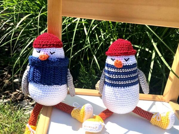 Kostenlose Häkelanleitung Möwe Marvin