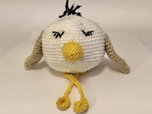 Kostenlose Häkelanleitung runde Möwe