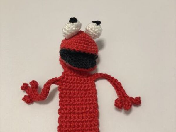 Kostenlose Häkelanleitung Monster-Lesezeichen