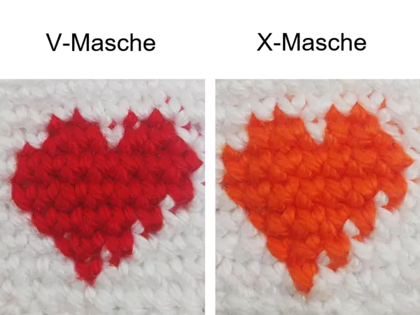 Häkeltechniken und Tipps für Amigurumi  – Feste Maschen als V-Maschen und X-Maschen