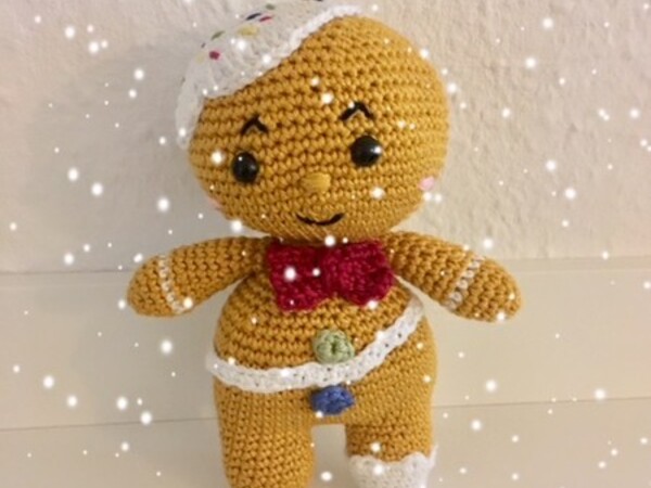 Häkelanleitung Lebkuchenmann