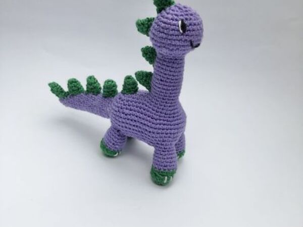 Häkelanleitung Dino