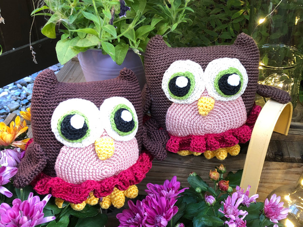 Häkelanleitung Eule