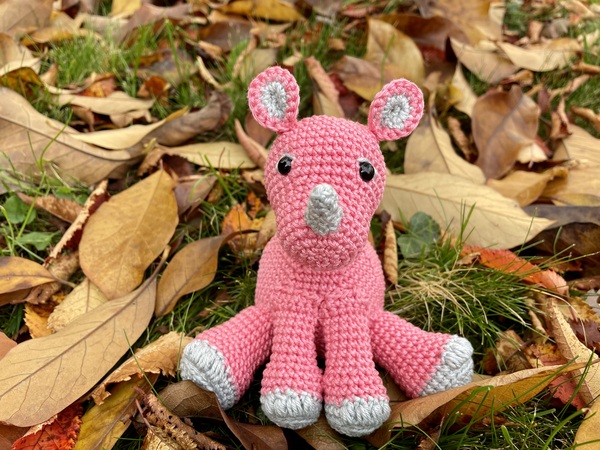 Häkelanleitung "Kleines Nashorn"