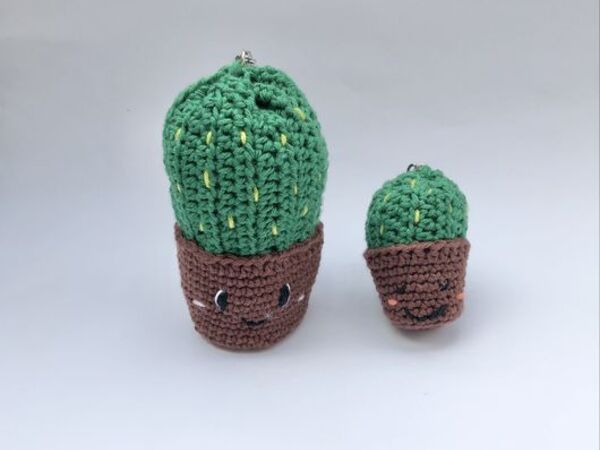 Kaktus Schlüsselanhänger