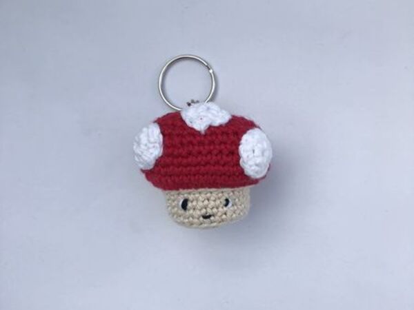 Pilz Schlüsselanhänger