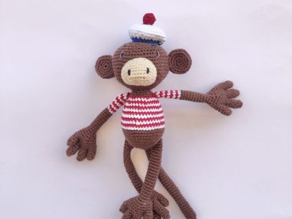 Häkelanleitung Affe