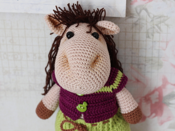Free Crochet Pattern for Horse