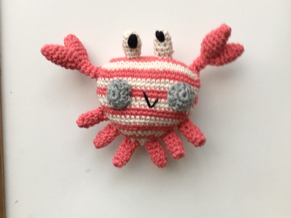 Häkelanleitung Krabbe