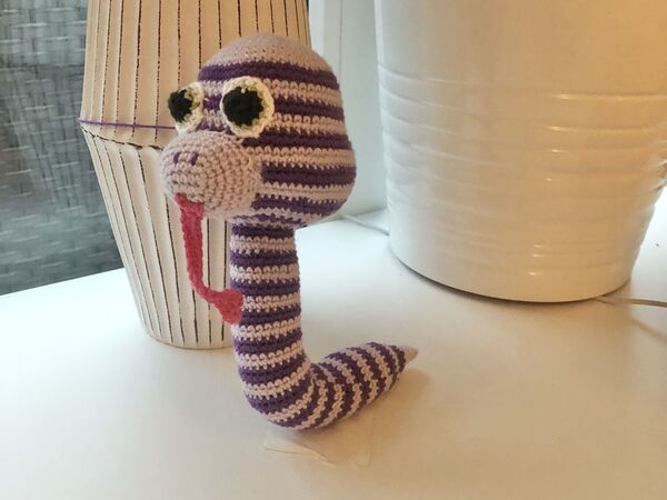 Häkelanleitung Schlange