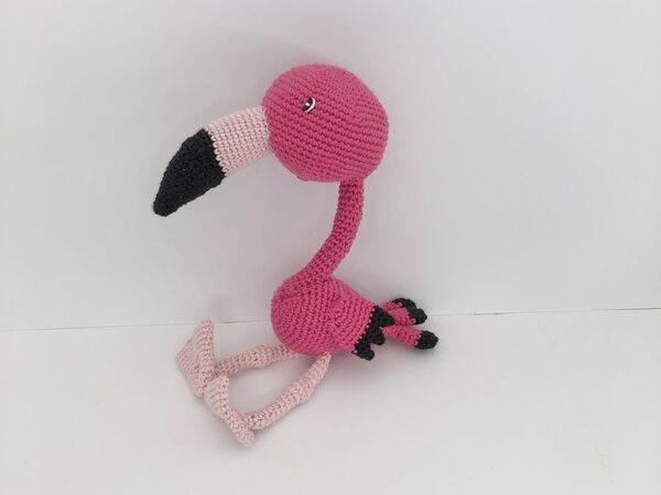 Häkelanleitung Flamingo