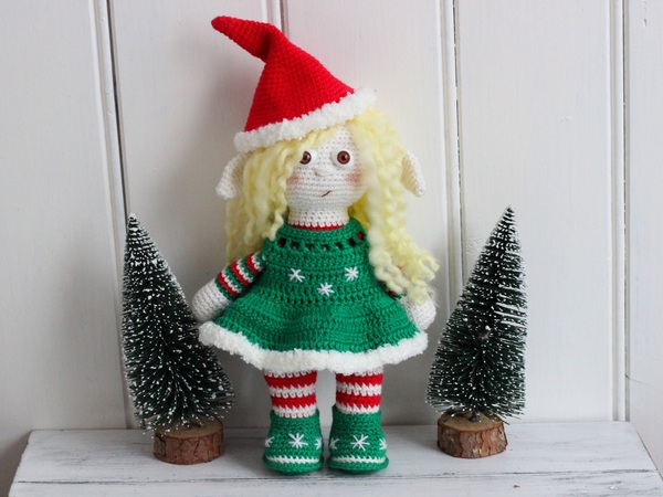 Elfe häkeln. Kostenlose Häkelanleitung