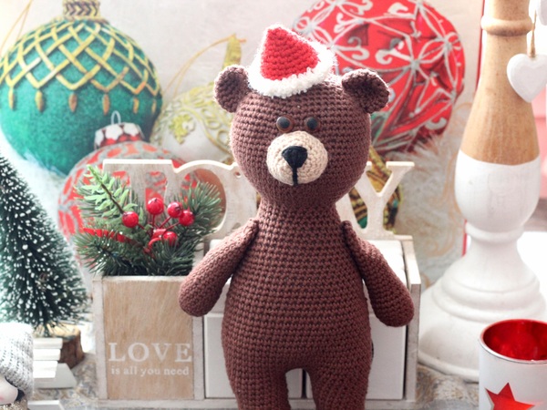 Bärchen häkeln. Kostenlose Häkelanleitung