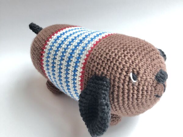 Kostenlose Häkelanleitung Dackel