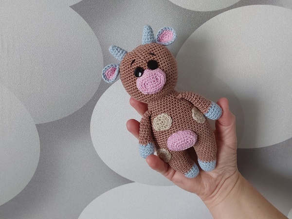 Kuh häkeln. Kostenlose Häkelanleitung