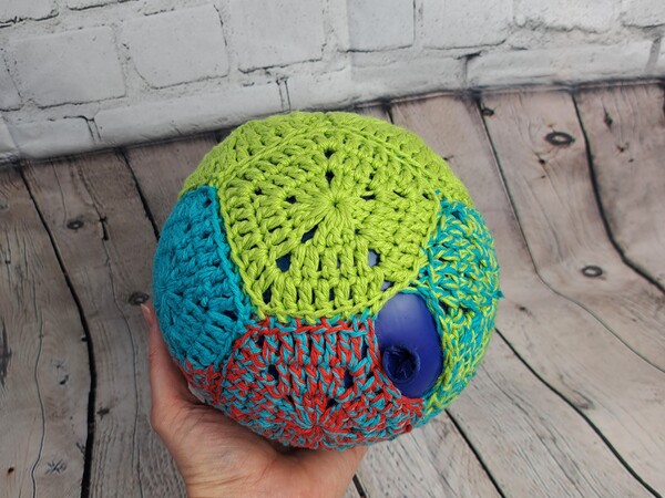 Gehäkelter Spielball / Ballon Hülle