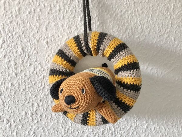 Kostenlose Anleitung Dackel Kranz