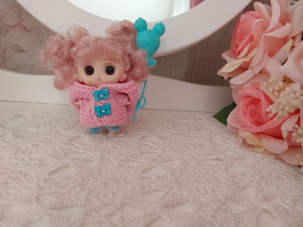 Pupenjacke stricken. Kostenlose Häkelanleitung