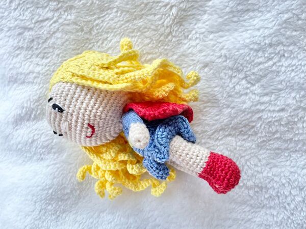 Kostenlose Häkelanleitung Super-Mama