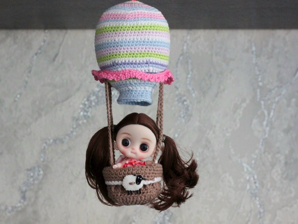 Hot Air Balloon Free Crochet Pattern