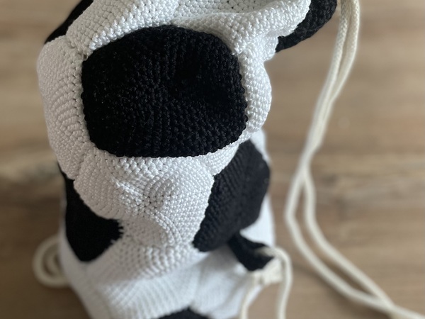 Tips and Tricks for Crocheting the Perfect Children's Backpack - Football Backpack Instructions