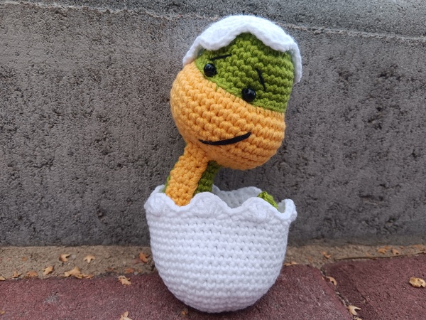 Schlange häkeln. Kostenlose Häkelanleitung