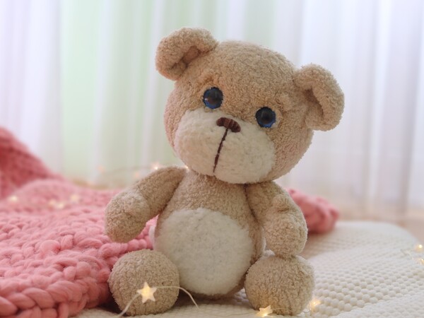 Das flauschige Bärchen Stricken