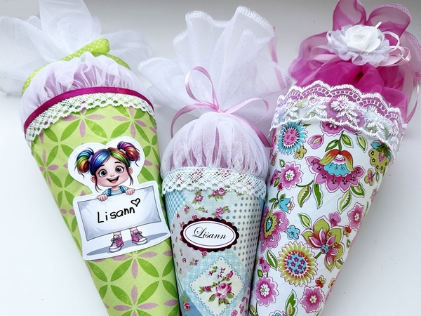 Nähanleitung: Geschwisterschultüte in variabler Größe nähen