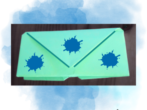 Kostenlose Anleitung für eine Origami-Börse