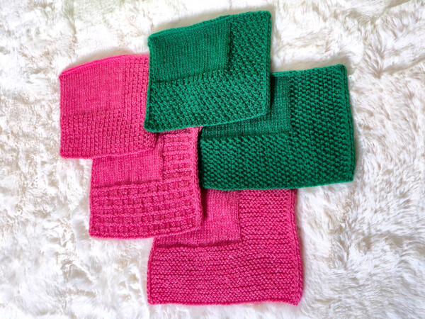 verschiedene Ränder für gestrickte Babydecken kostenlose Strickanleitung + hilfreiche Tipps