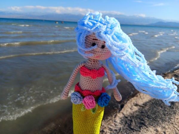 Free Crochet Pattern for a Mermaid