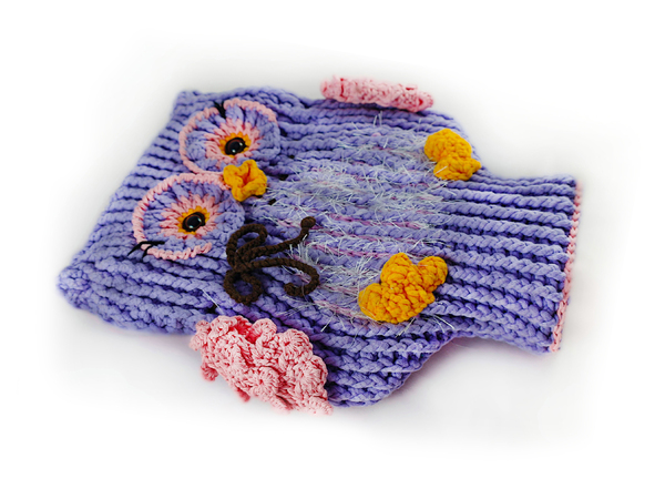 Kuschelige Eulen-Wärmflasche häkeln