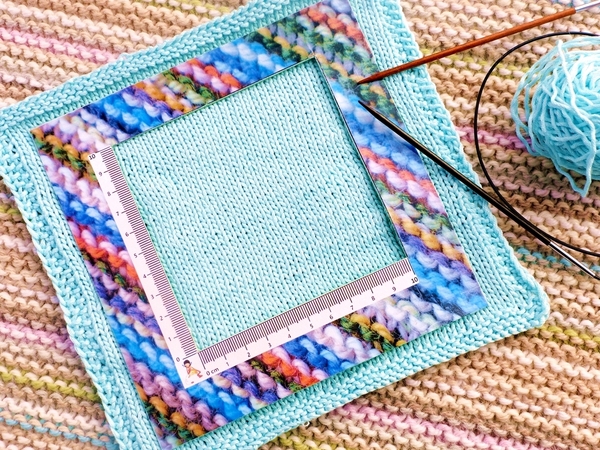 DIY-Projekt: Zählrahmen für Maschenproben