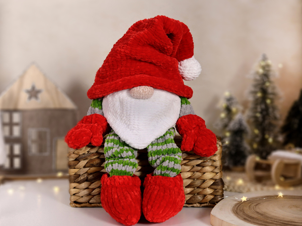 Fluffy Christmas Gnome