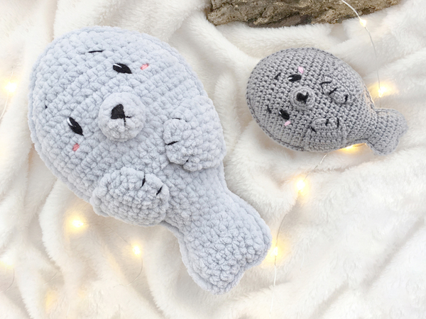 Crochet Pattern Rollo the Seal