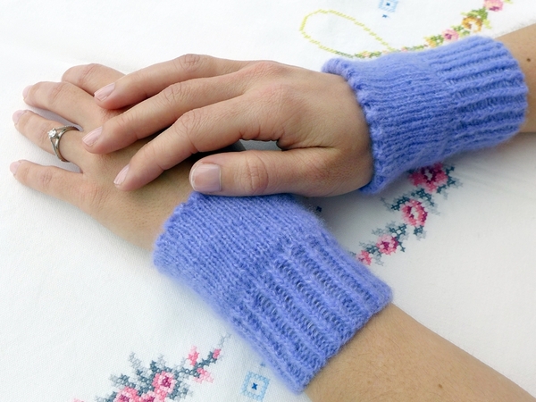 Kostenlose Strickanleitung - Pulswärmer Deluxe