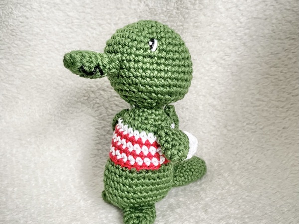 Krokodil häkeln – kostenlose Amigurumi Häkelanleitung