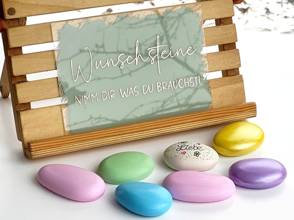 DIY-Idee: Wunschsteine gestalten