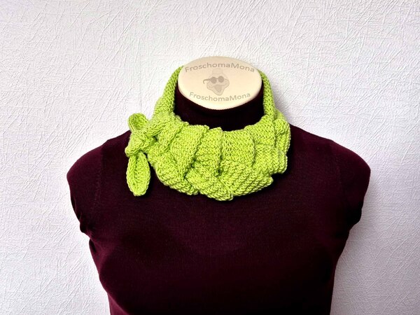 Minituch „Dana“ stricken - kostenlose Strickanleitung